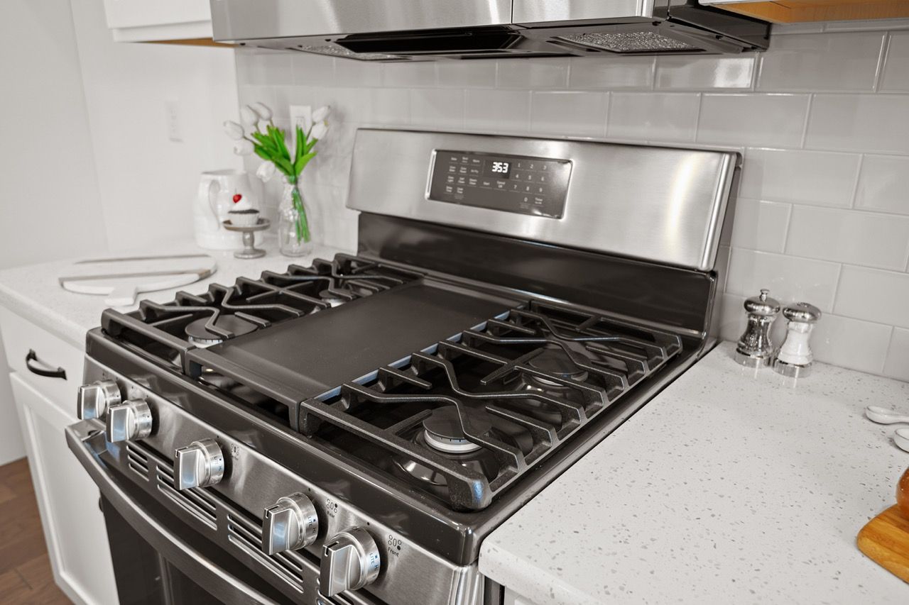 Kitchen of the Maddox Model from Garman Builders