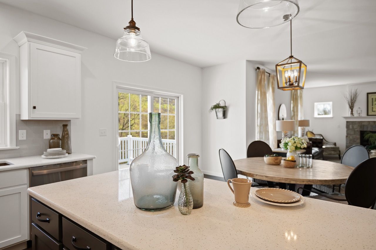Kitchen of the Maddox Model from Garman Builders