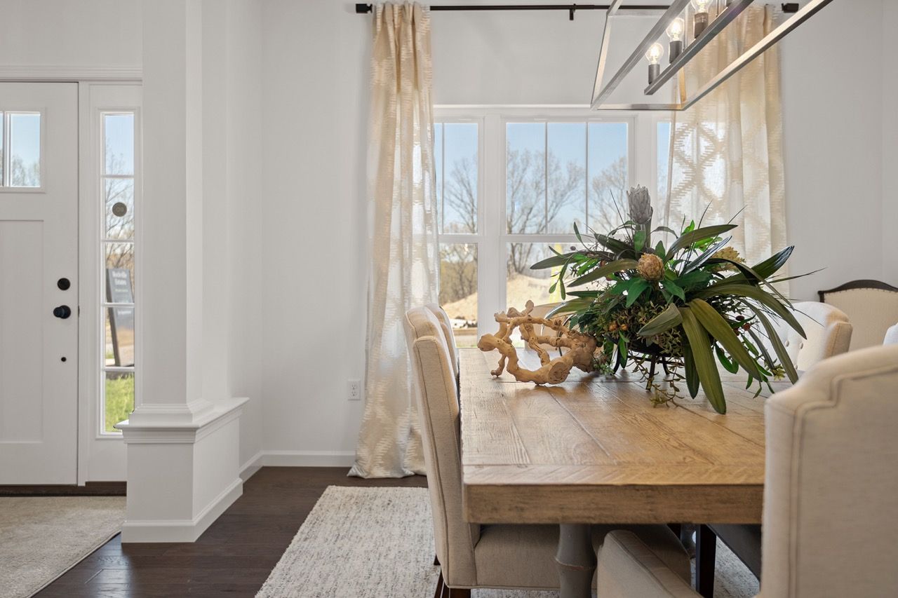 Dining Room of the Maddox Model from Garman Builders