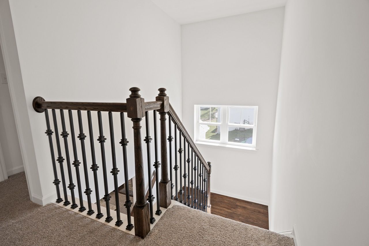 Staircase of the Maddox Model from Garman Builders