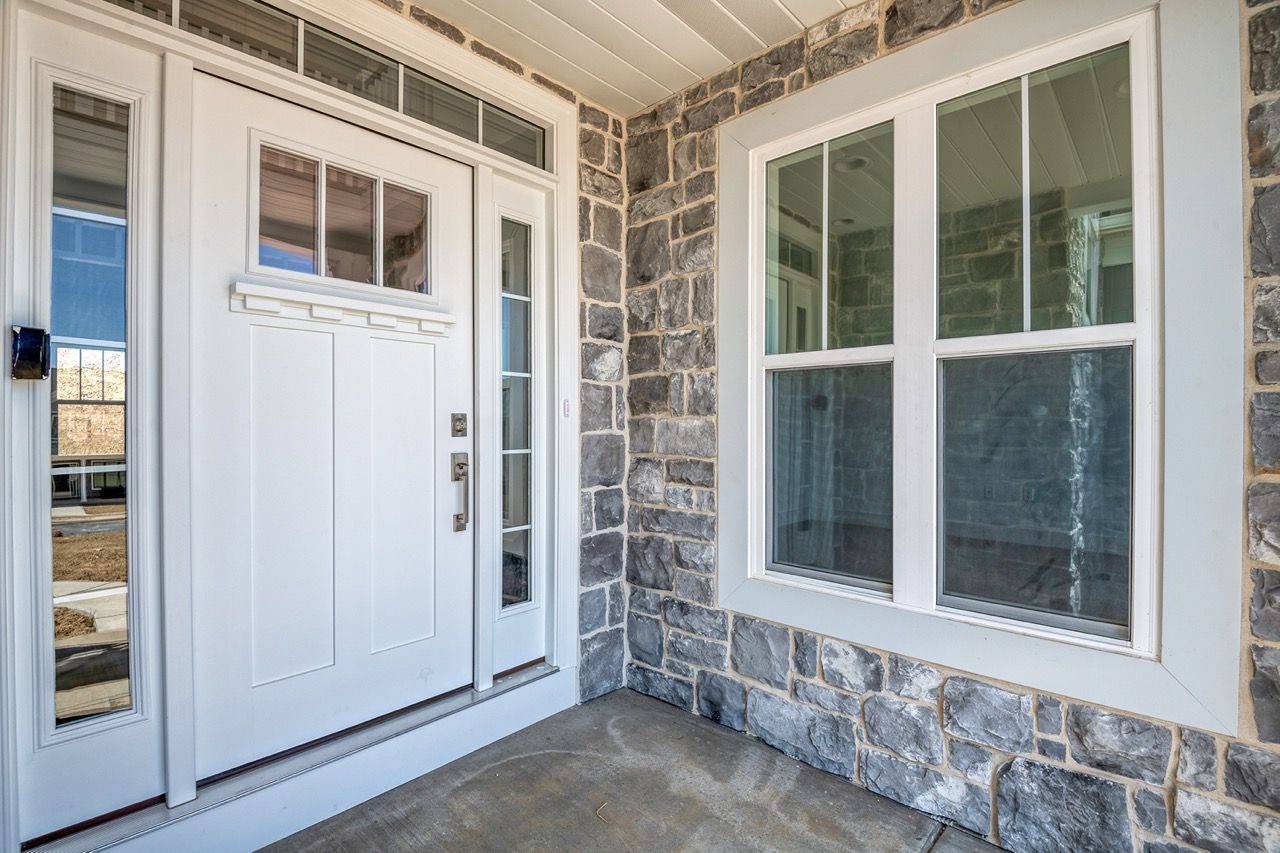 Front Door of the Leighton Model from Garman Builders