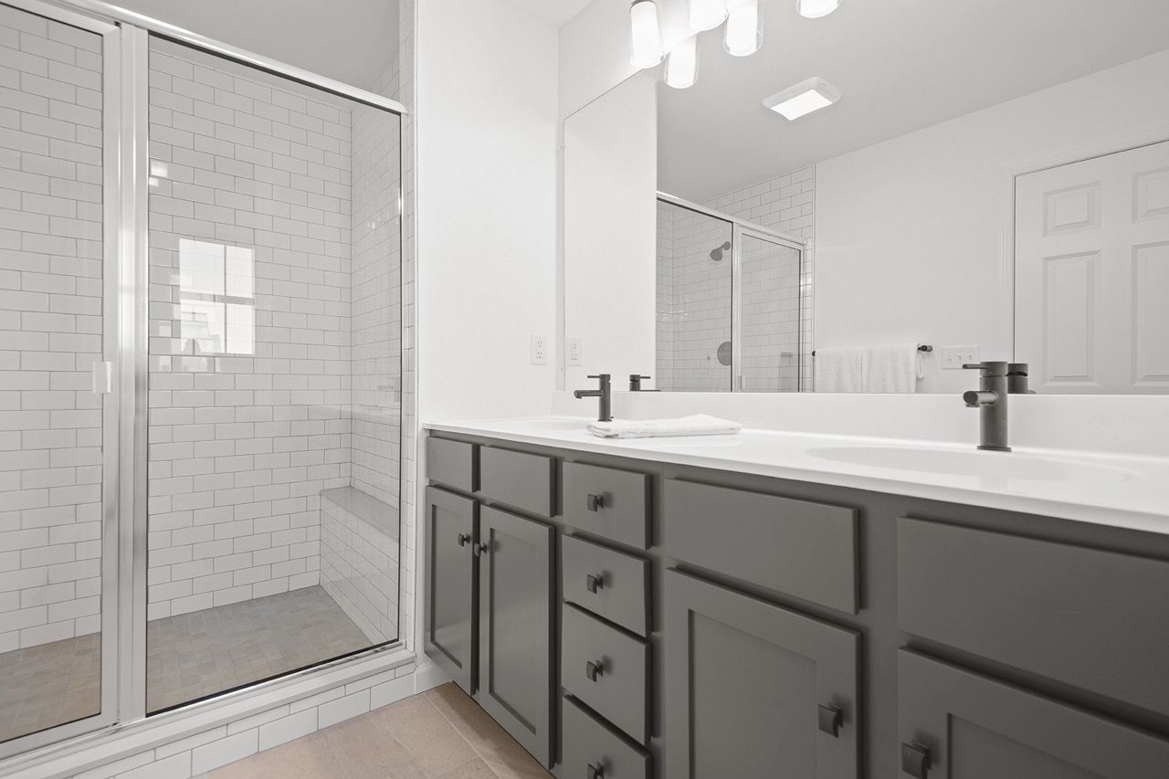Full Bathroom of the Maddox Model from Garman Builders