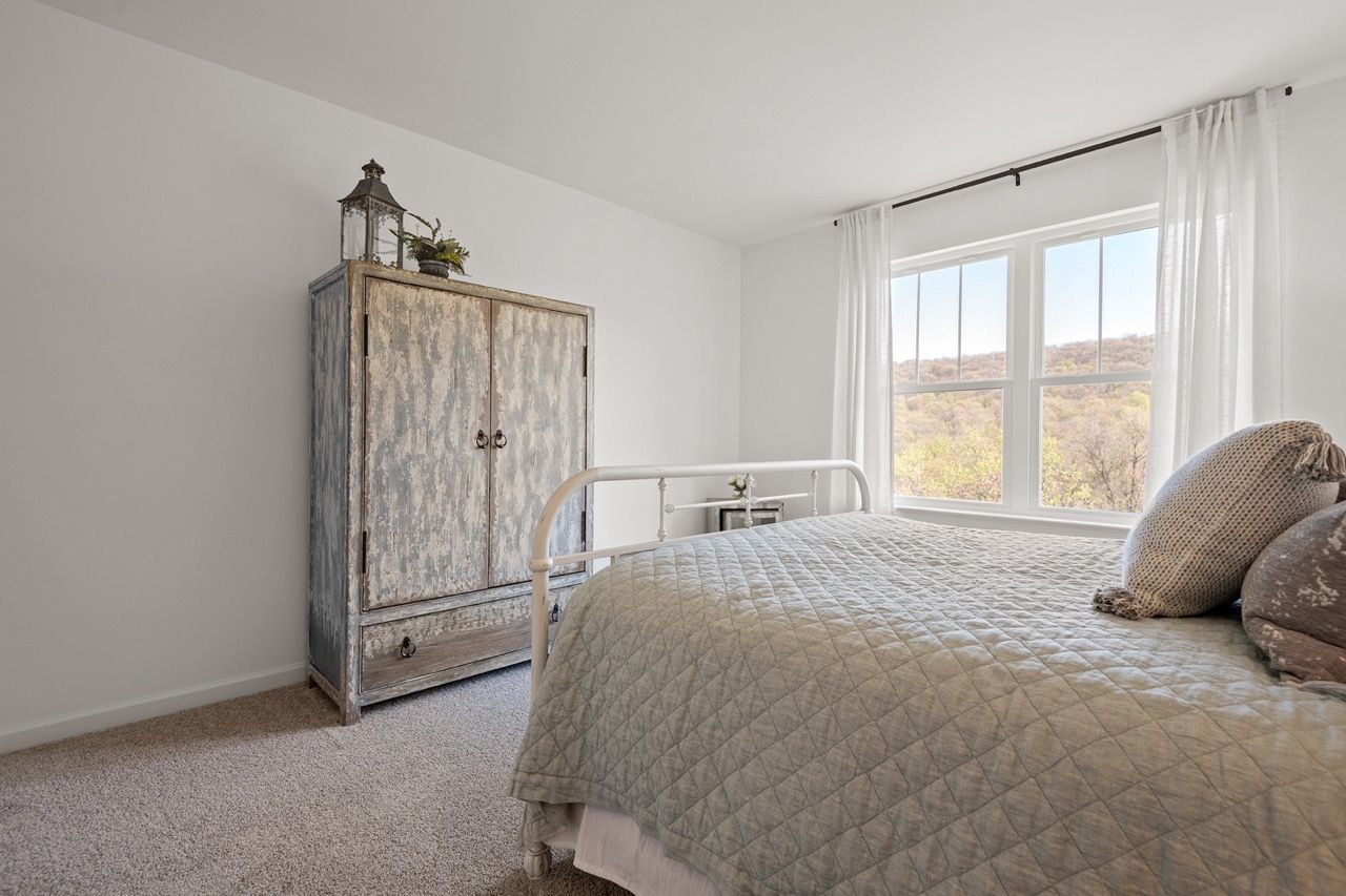 Bedroom of the Maddox Model from Garman Builders