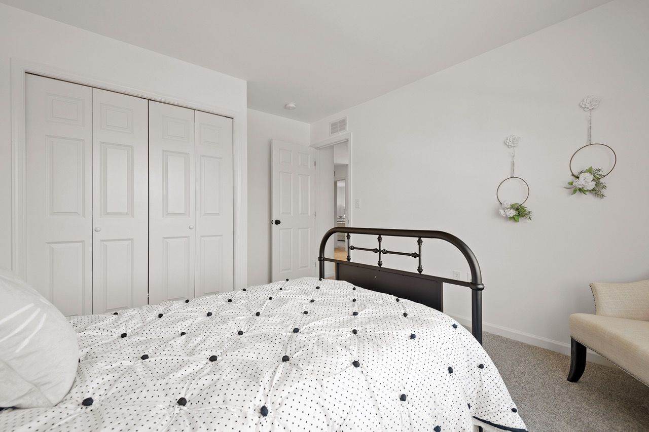 Bedroom of the Maddox Model from Garman Builders