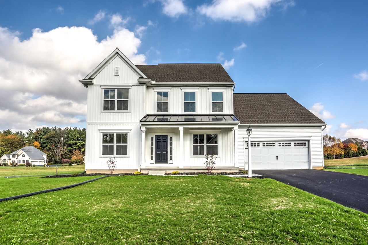 Front Elevation of the Maddox Model from Garman Builders