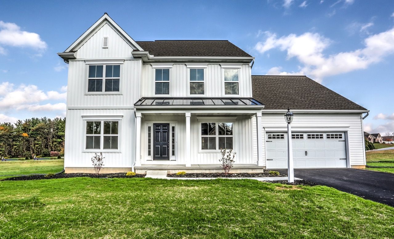 Front Elevation of the Maddox Model from Garman Builders