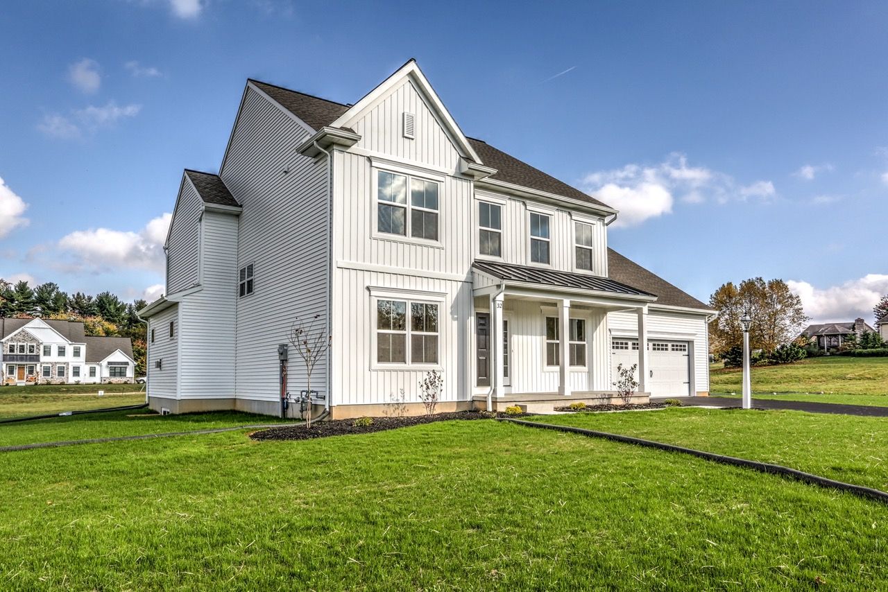 Front Elevation of the Maddox Model from Garman Builders