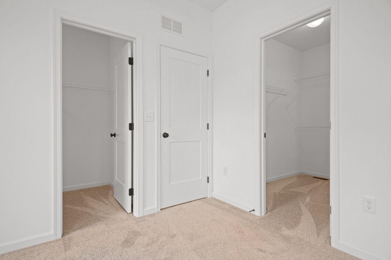 Bedroom of the Blakely model from Garman Builders