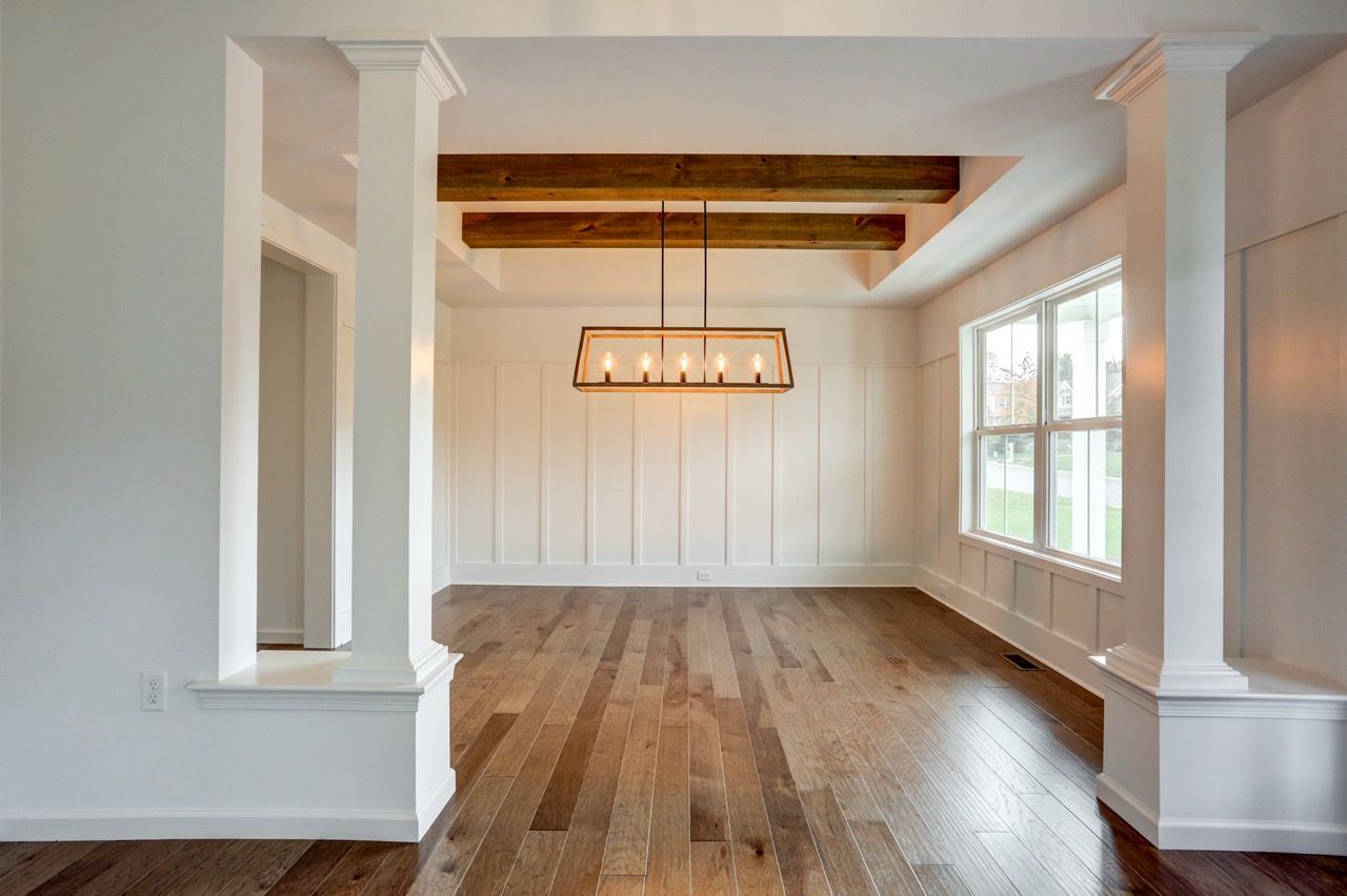 Dining Room of the Maddox Model from Garman Builders