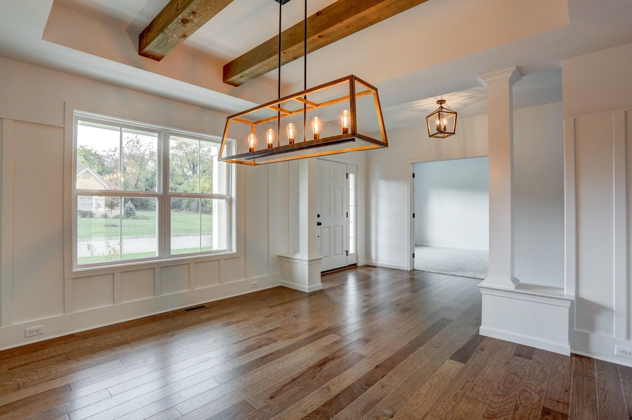 Dining Room of the Maddox Model from Garman Builders