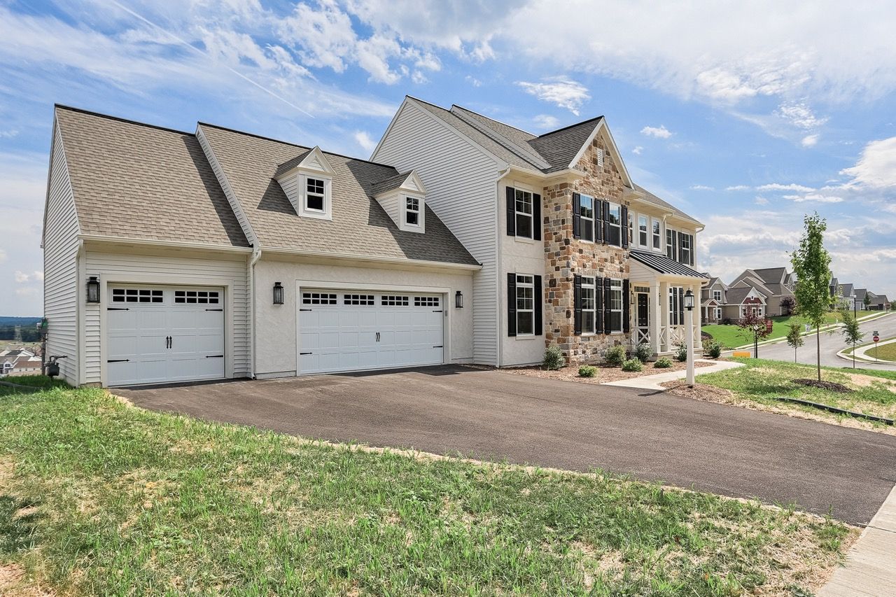 Front Elevation of the Steitz Model from Garman Builders