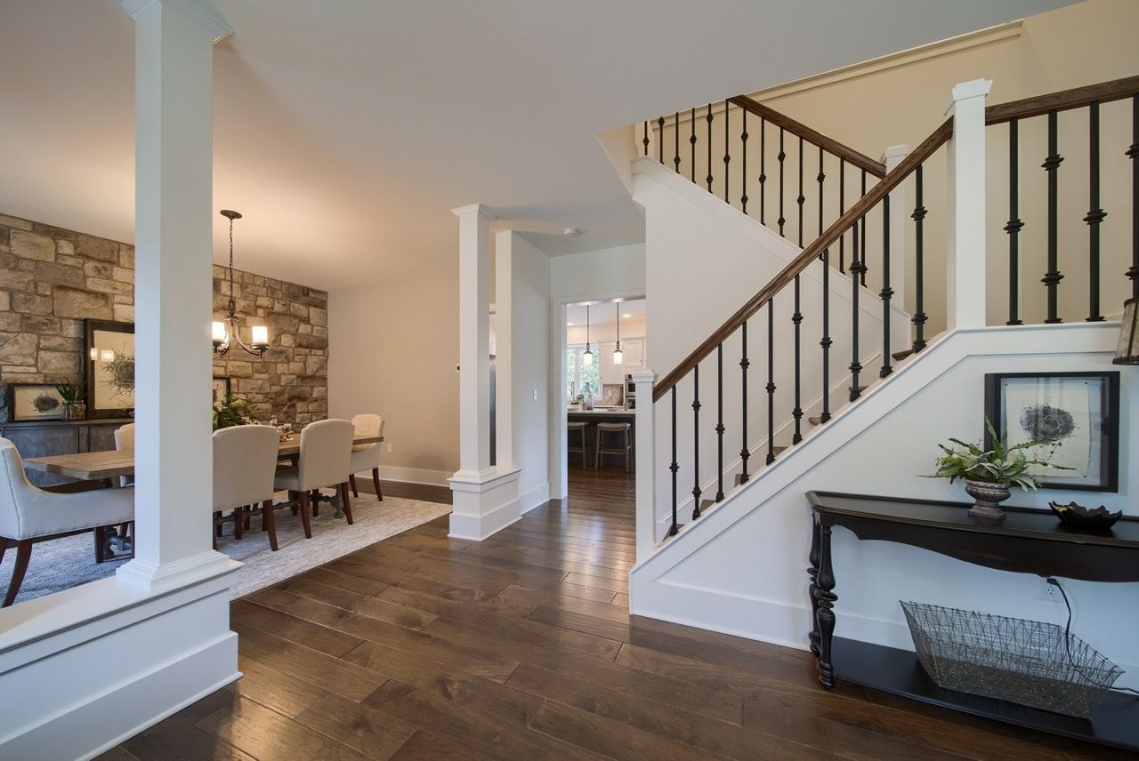Dining Room of the Steitz Model from Garman Builders
