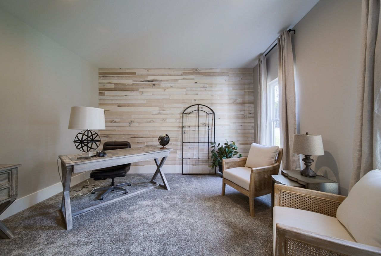 Home Office of the Steitz Model from Garman Builders