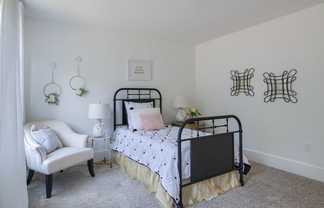 Bedroom of the Steitz Model from Garman Builders