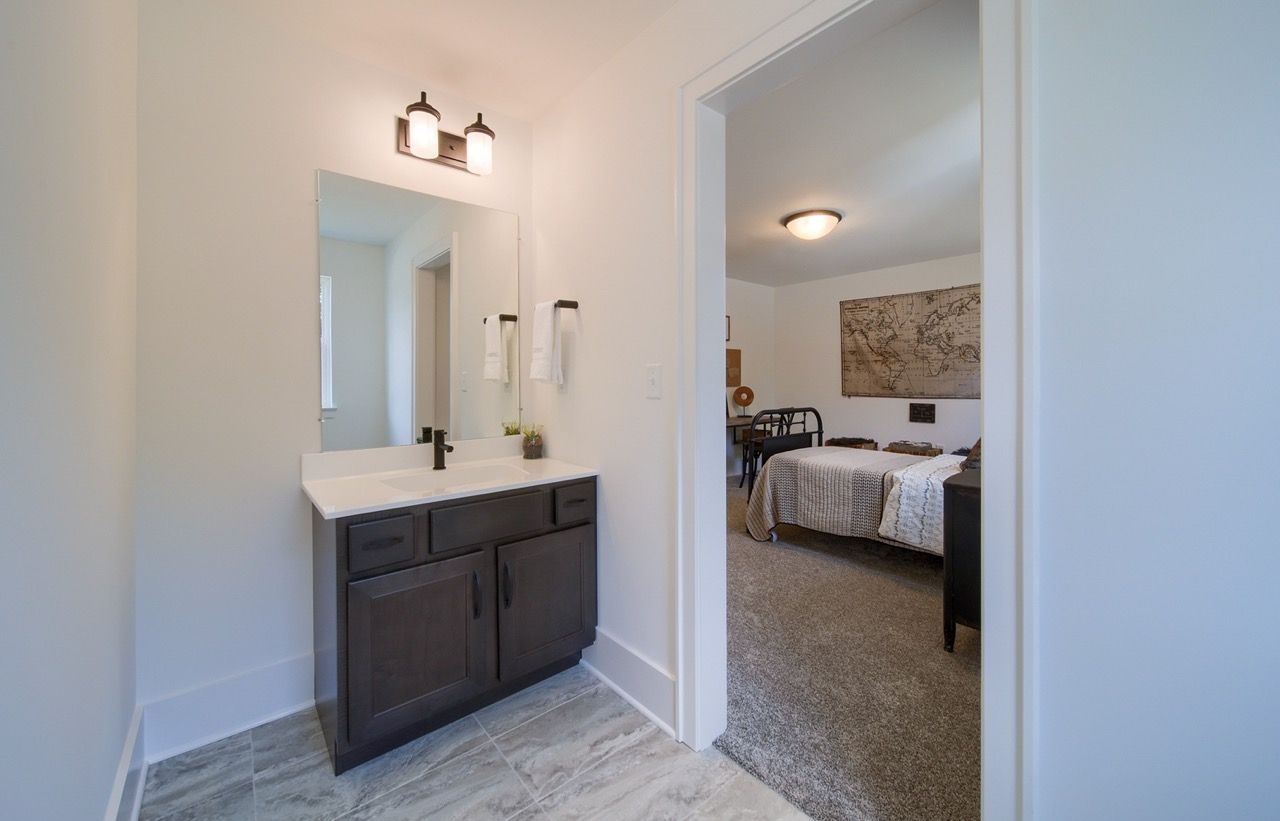 Full Bathroom of the Steitz Model from Garman Builders