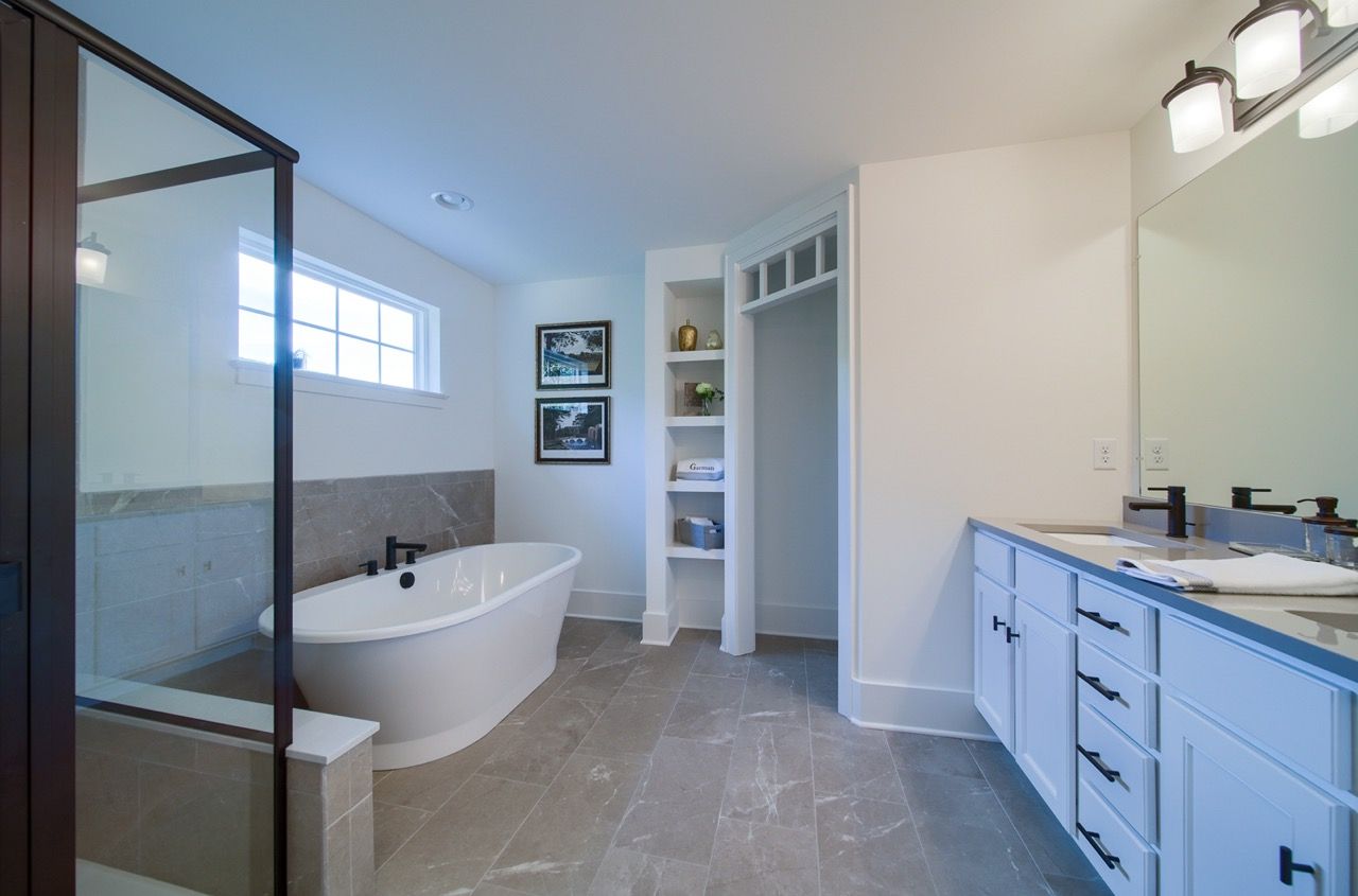 Full Bathroom of the Steitz Model from Garman Builders