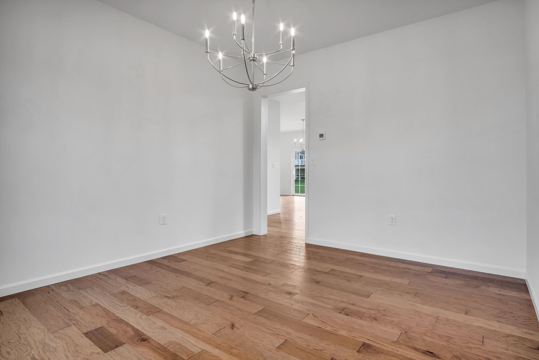 Living Room of the Everett Model from Garman Builders
