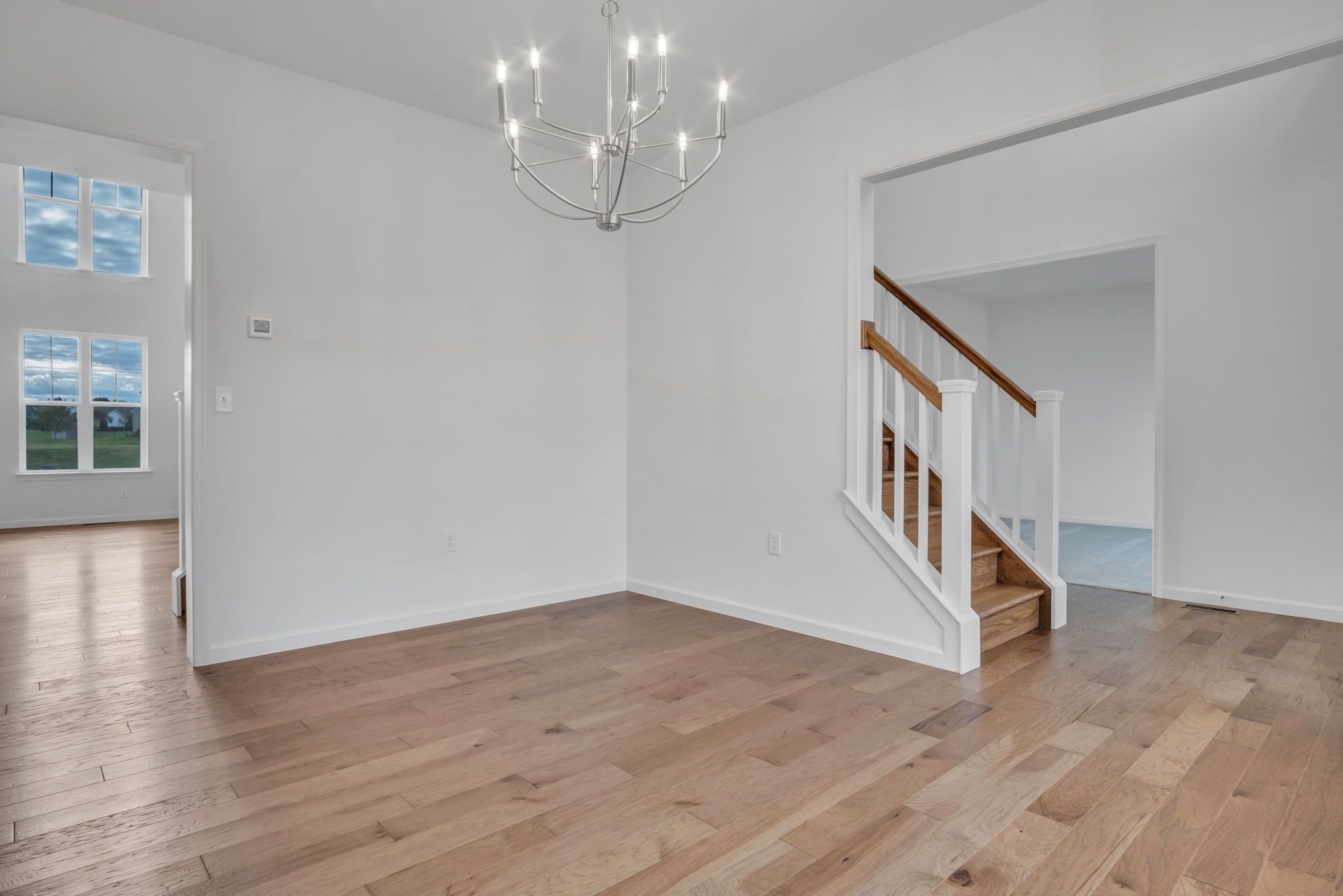 Dining Room of the Everett Model from Garman Builders