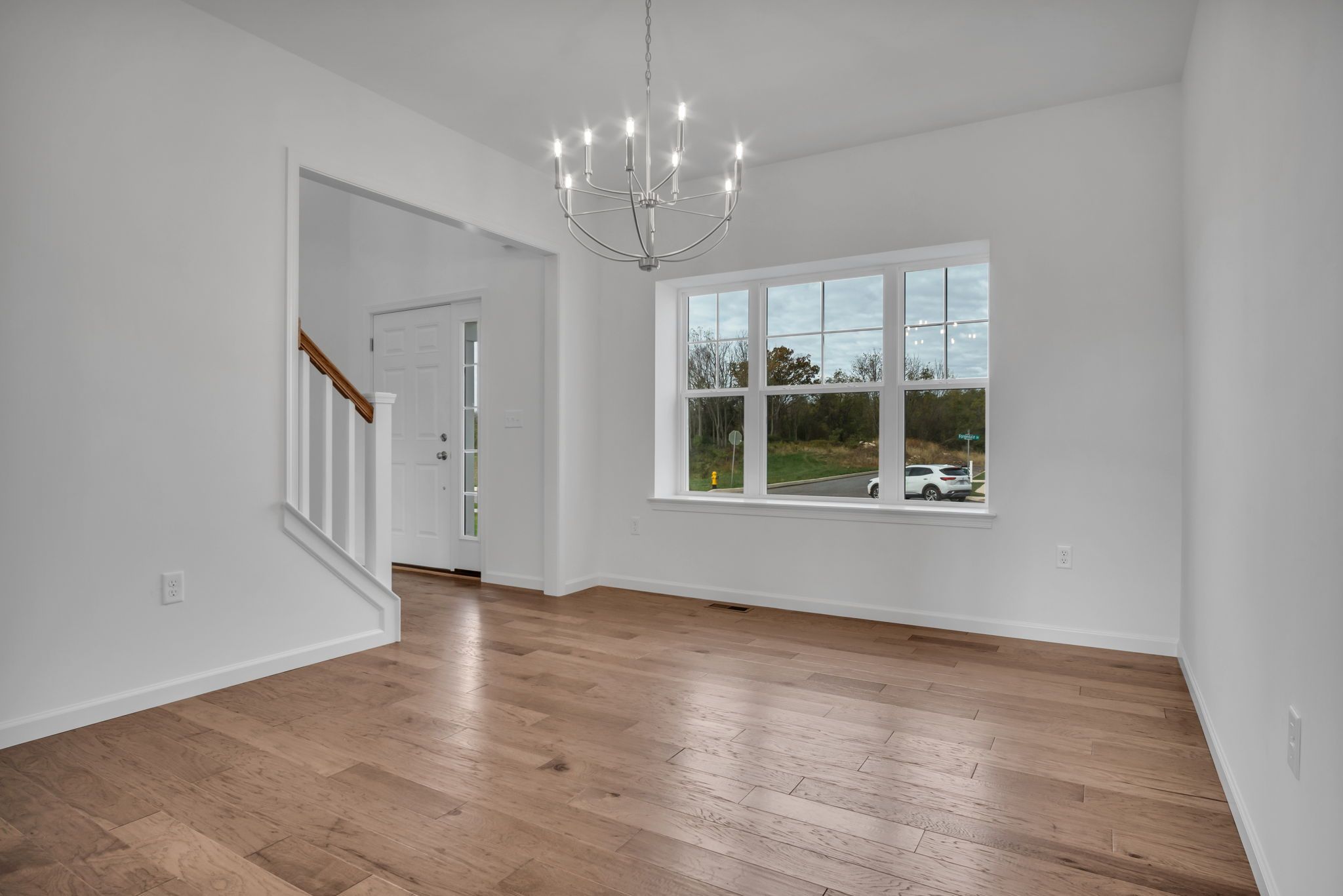 Dining Room of the Everett Model from Garman Builders