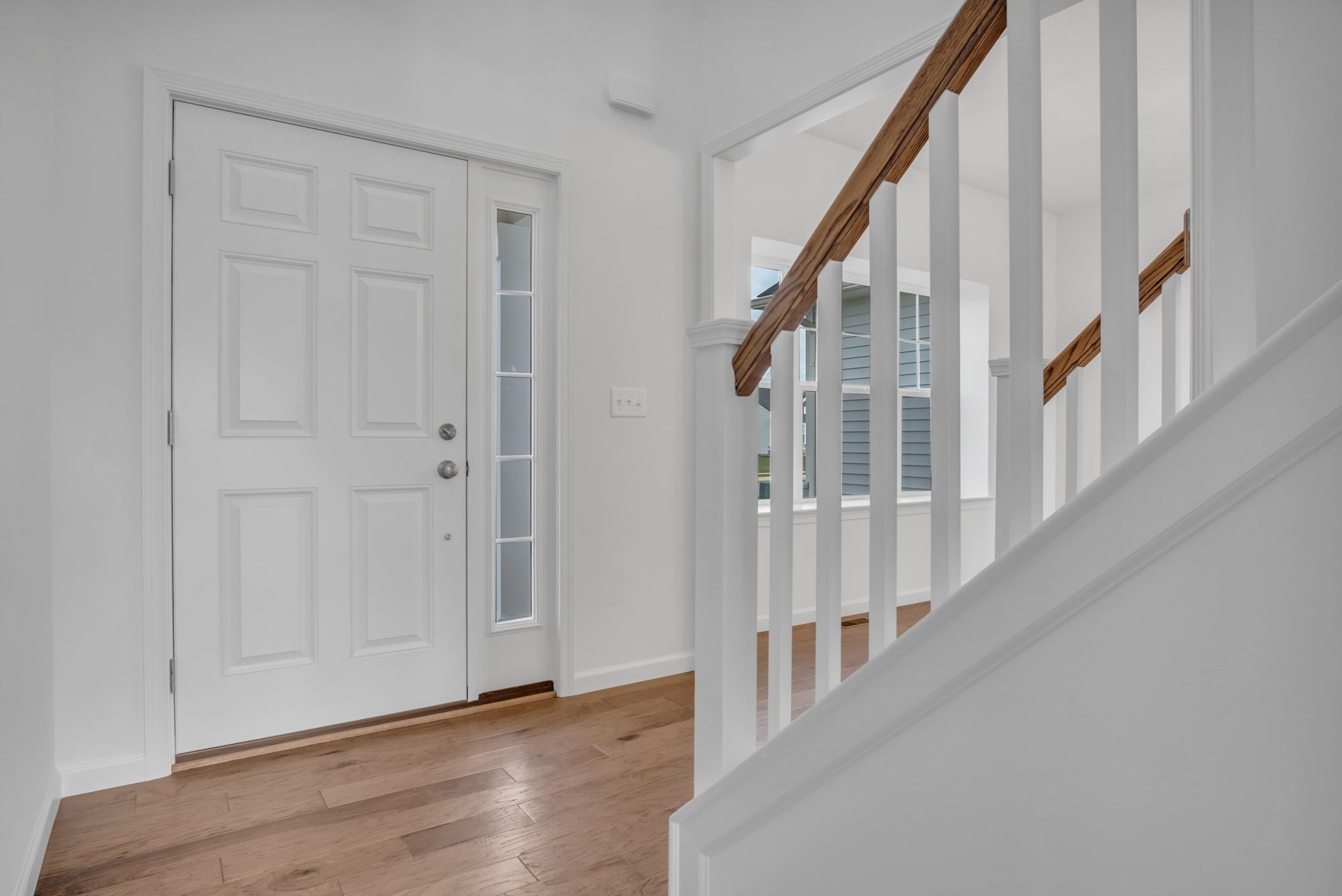 Front Door of the Everett Model from Garman Builders