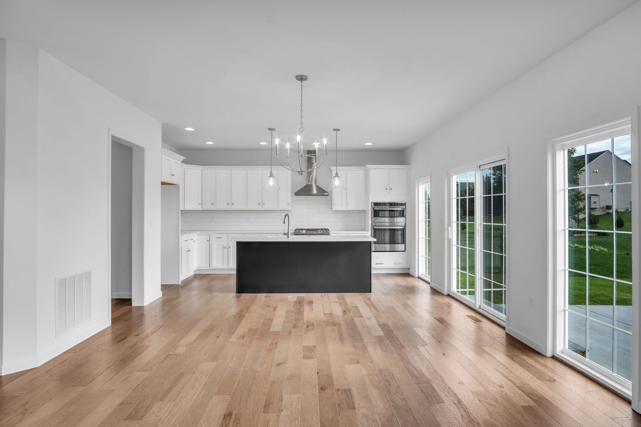 Kitchen of the Everett Model from Garman Builders