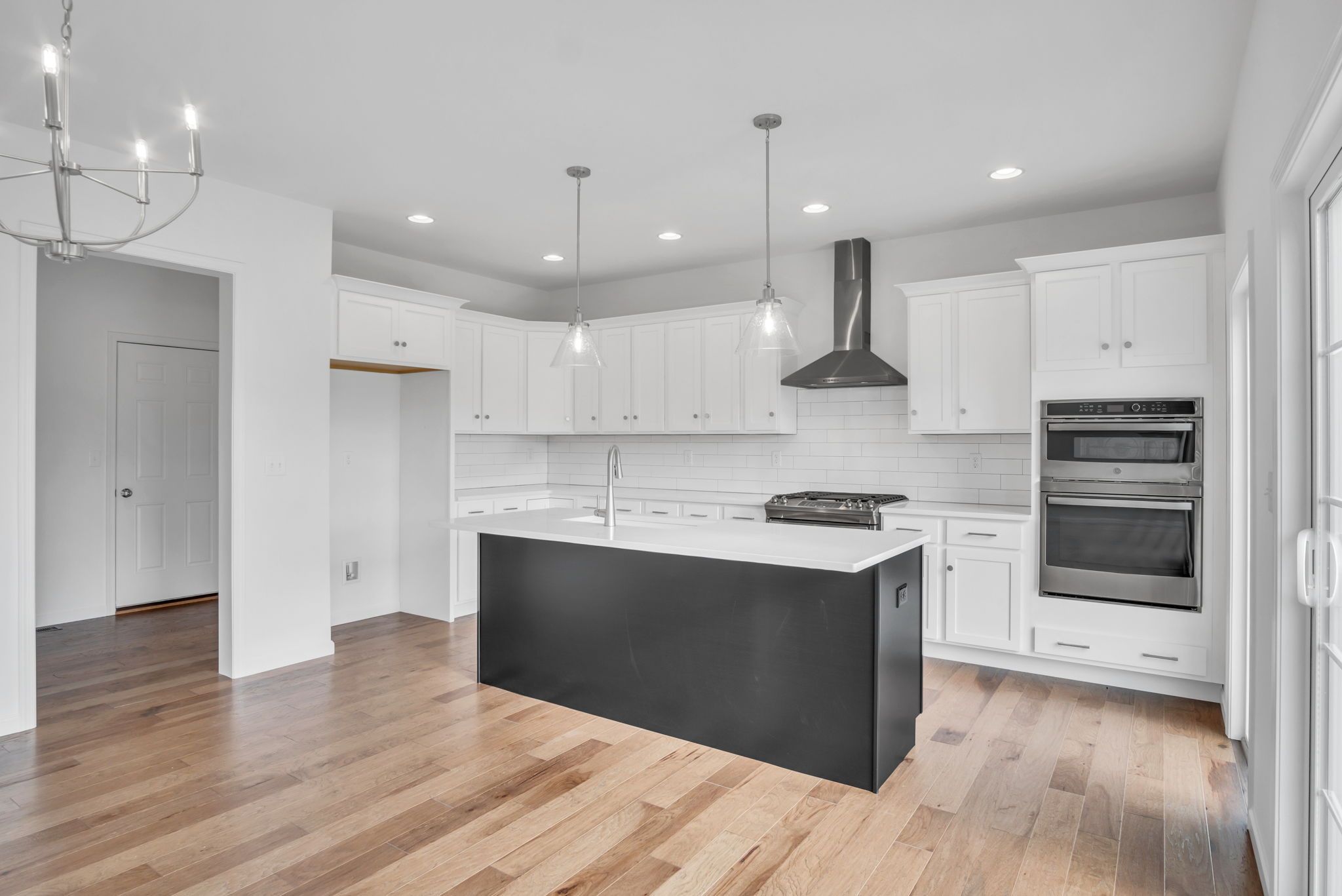 Kitchen of the Everett Model from Garman Builders
