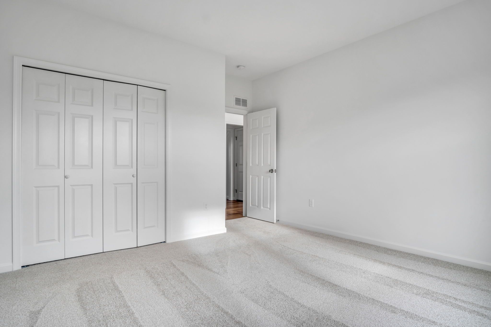Empty Bedroom of the Everett Model from Garman Builders