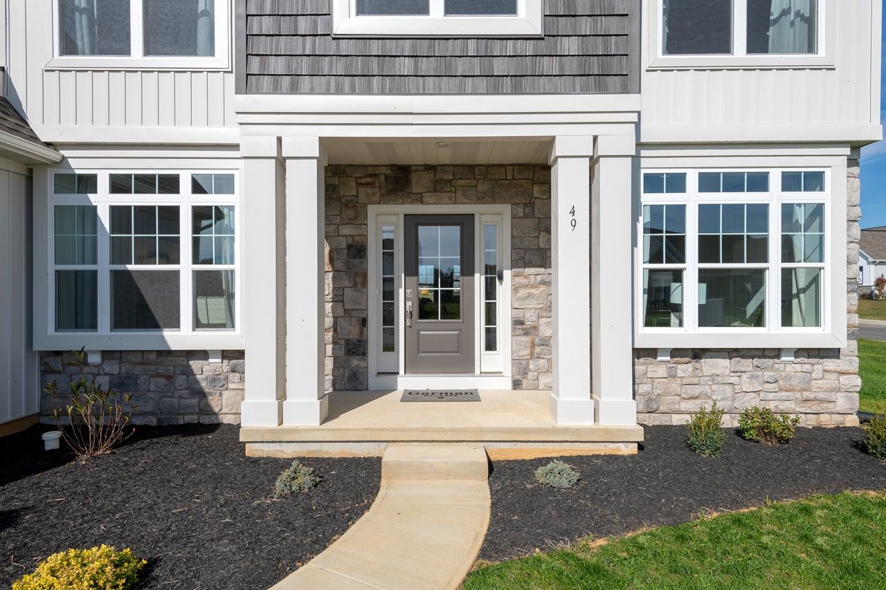 Front Elevation of the Kinsey Model from Garman Builders