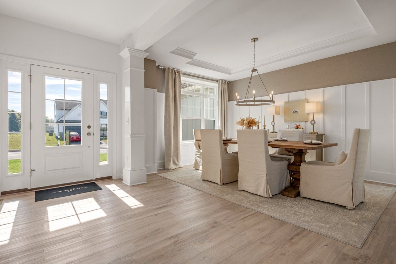 Front Entry of the Kinsey Model from Garman Builders