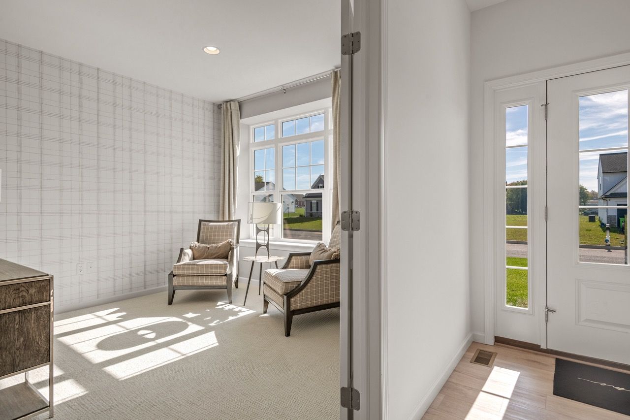 Home Office of the Kinsey Model from Garman Builders