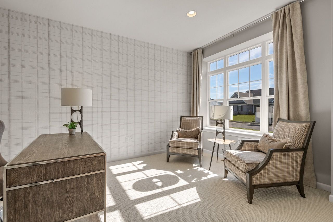 Home Office of the Kinsey Model from Garman Builders