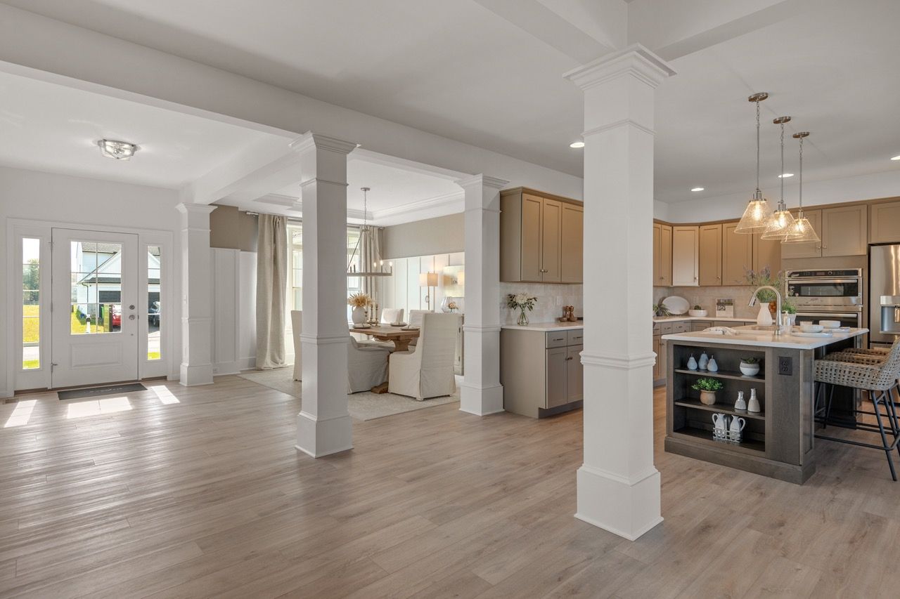 Kitchen of the Kinsey Model from Garman Builders