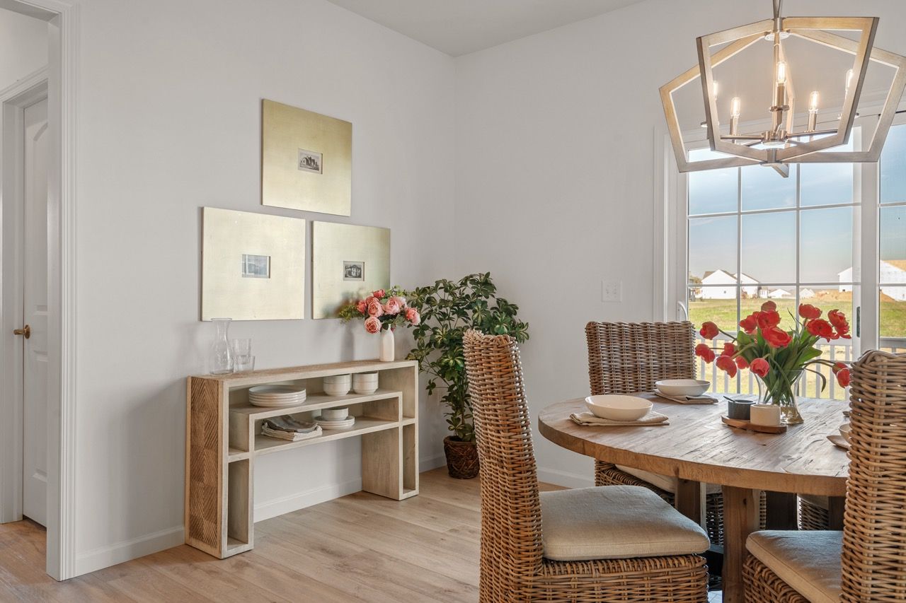 Kitchen Table of the Kinsey Model from Garman Builders