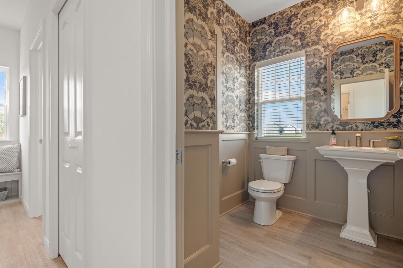 Bathroom of the Kinsey Model from Garman Builders