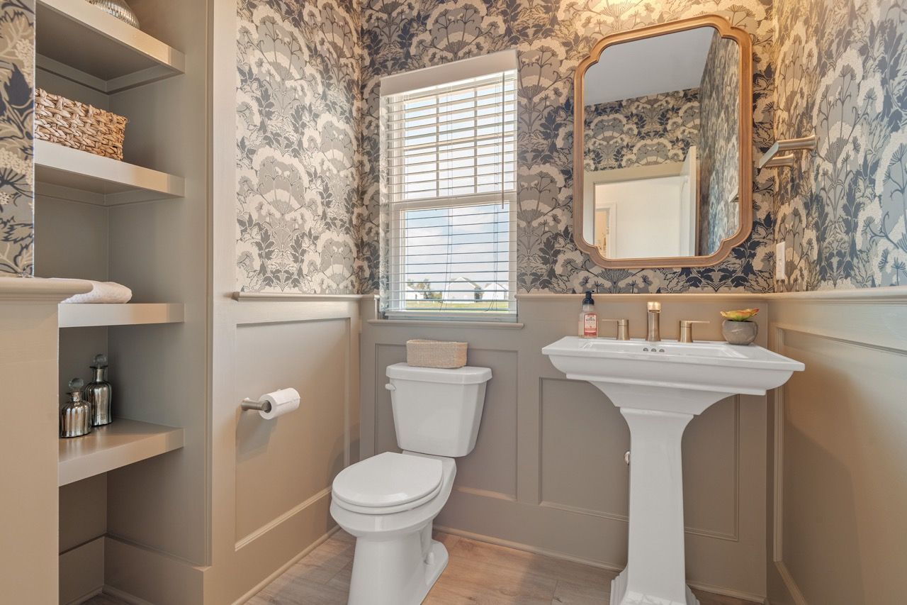 Bathroom of the Kinsey Model from Garman Builders
