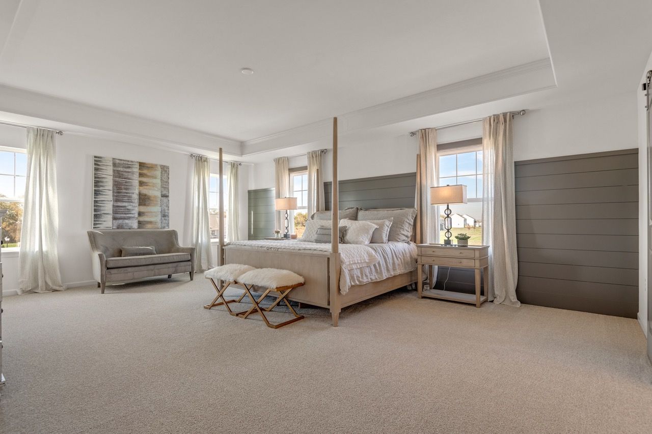 Large Bedroom of the Kinsey Model from Garman Builders