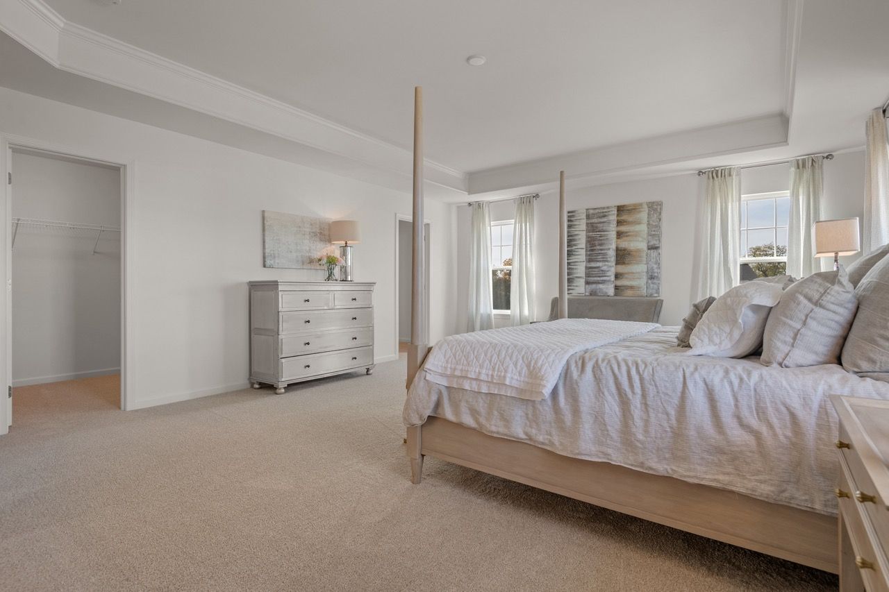 Large Bedroom of the Kinsey Model from Garman Builders