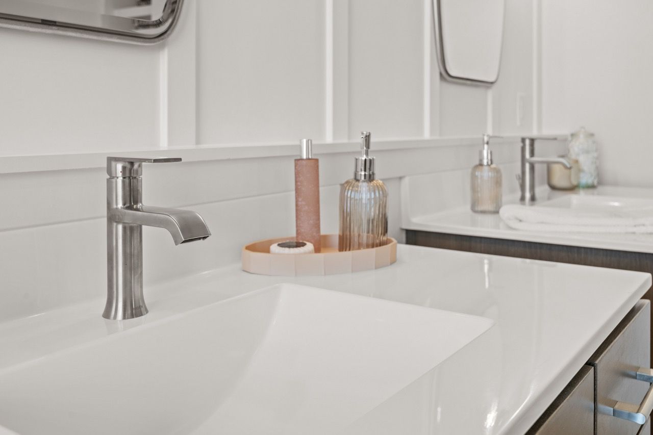 Full Bathroom of the Kinsey Model from Garman Builders