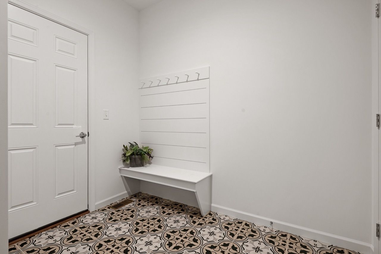 Mud room of the Bryson model from Garman Builders