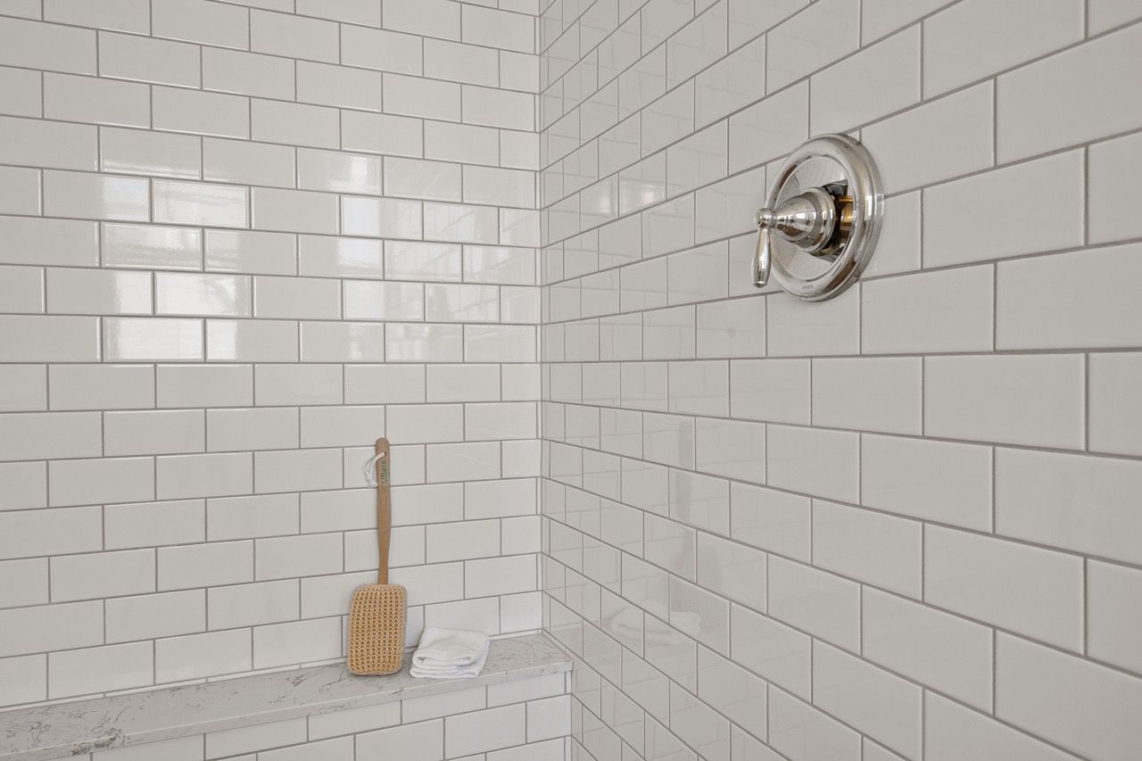 Full bathroom of the Bryson model from Garman Builders