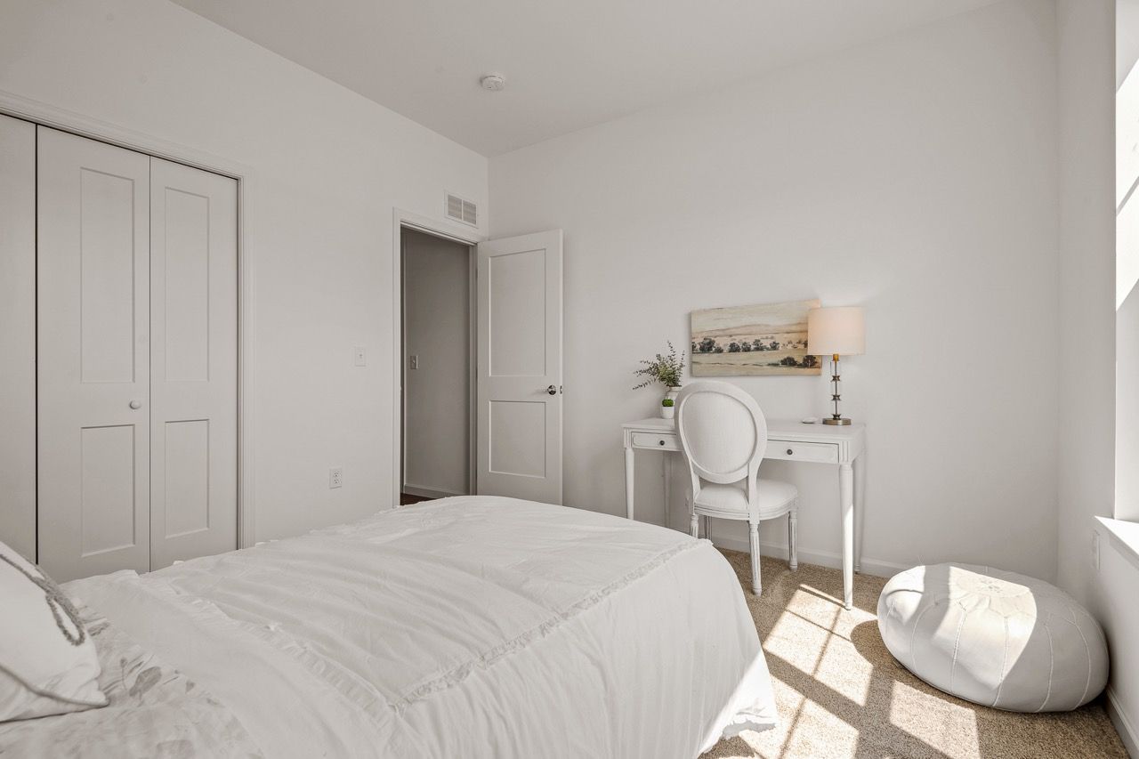 Bedroom of the Bryson model from Garman Builders