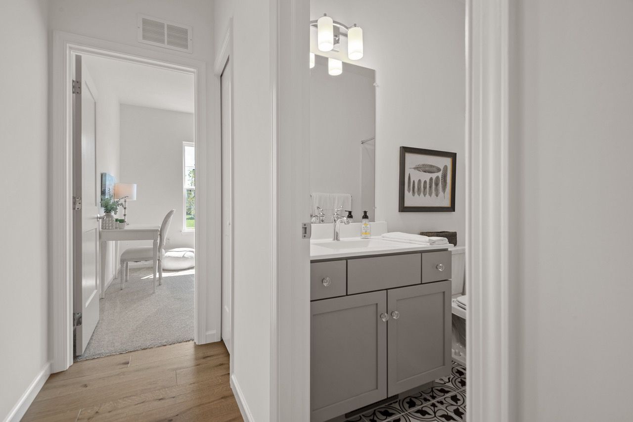 Hallway of the Bryson model from Garman Builders