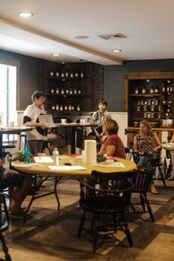 Family enjoying time together