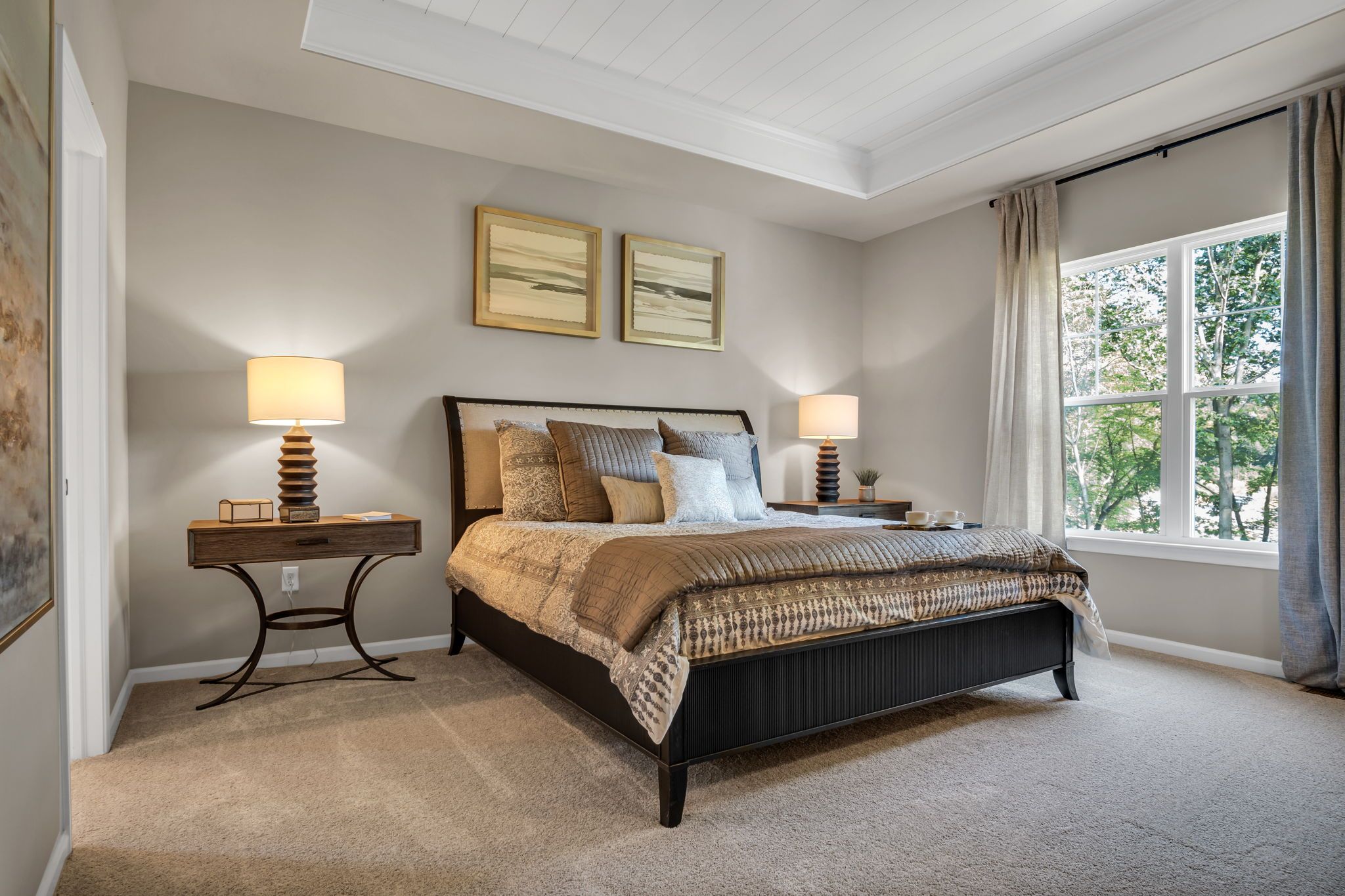 Bedroom of a Home in Parkway Farms Community from Garman Builders