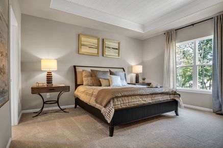 Bedroom of a Home in Parkway Farms Community from Garman Builders
