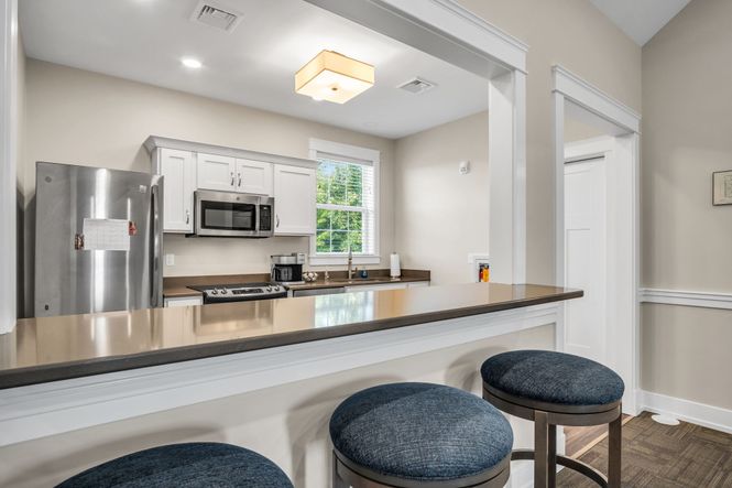 Kitchen in a home in Sagebrook 55+ Community from Garman Builders