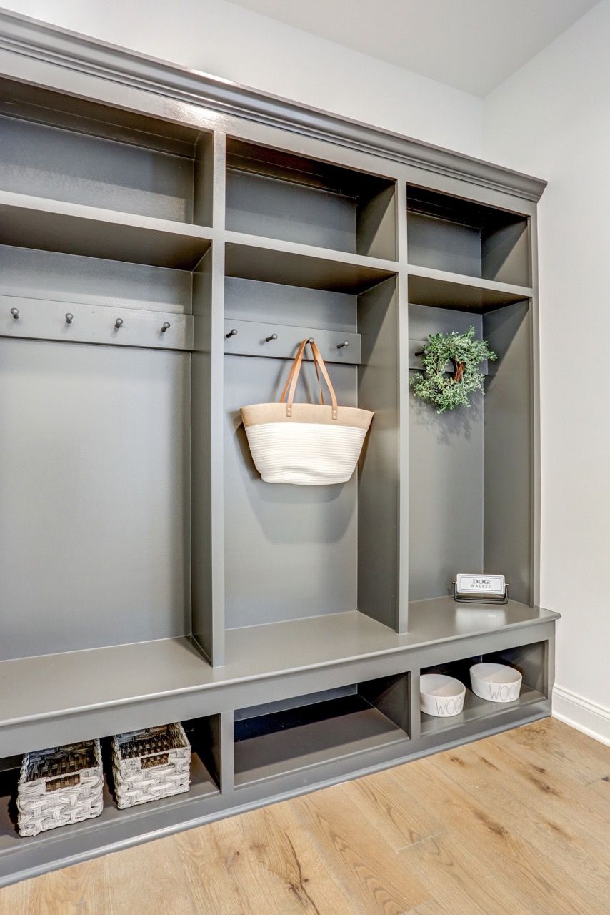 Mudroom in a home in the Porches of Allenberry Community from Garman Builders