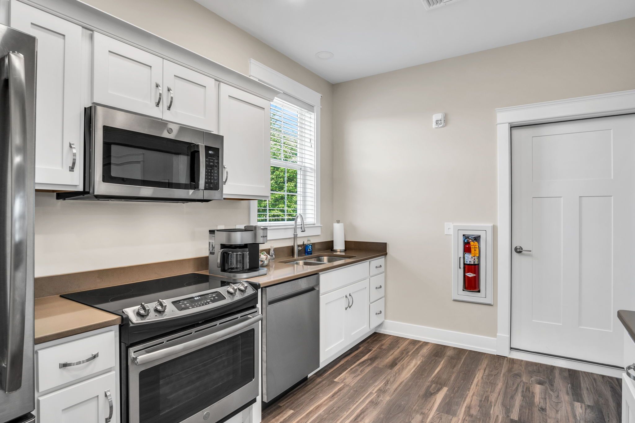 Kitchen in a home in Sagebrook 55+ Community from Garman Builders