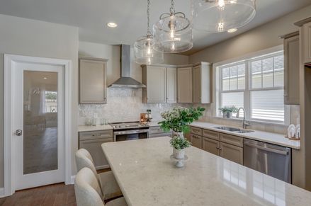 Kitchen in a home in the Porches of Allenberry Community from Garman Builders