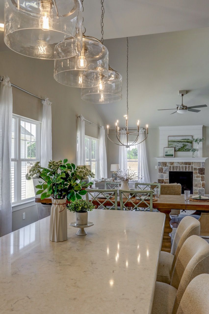 Kitchen in a home in the Porches of Allenberry Community from Garman Builders